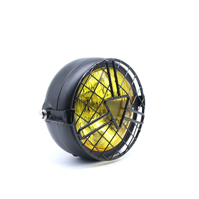 Đèn pha xe máy 6.5 " kèm bao che bảo vệ