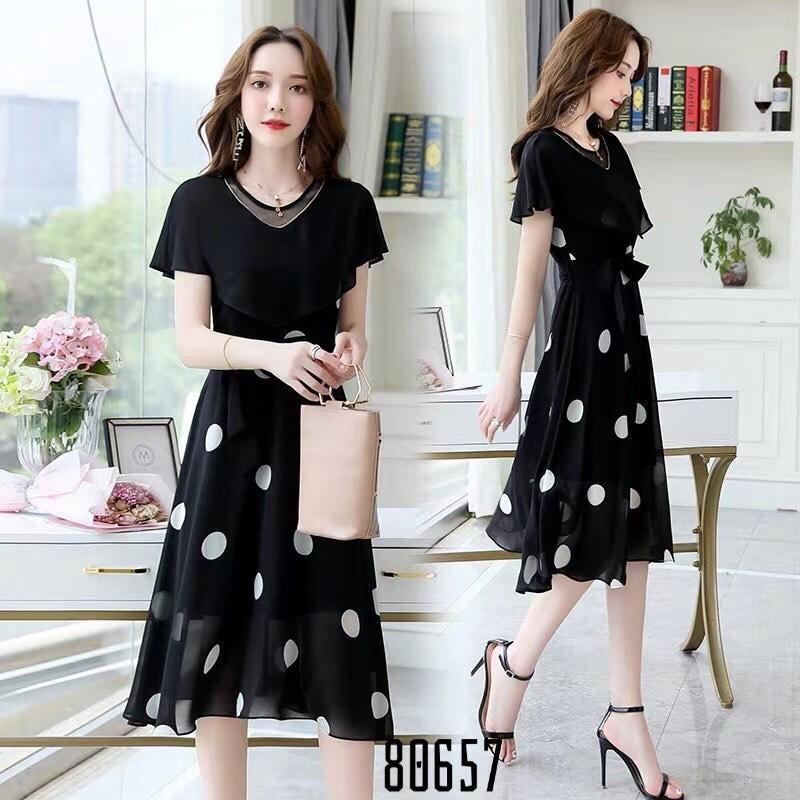 ĐẦM XÒE CHẤM BI SIÊU SANG CHẢNH DÀNH CHO CÁC QUÝ CÔ