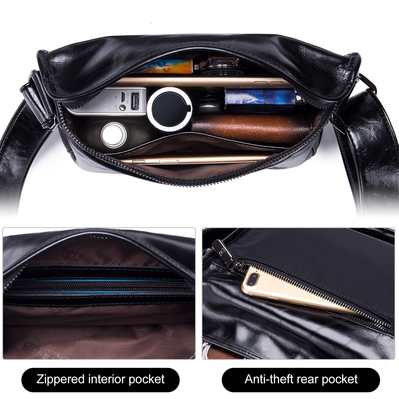 Túi Da Đeo Chéo Nam Sành Điệu Nằm Ngang Dành Cho Dân Công Sở Học Sinh Sinh Viên Bullcaptain