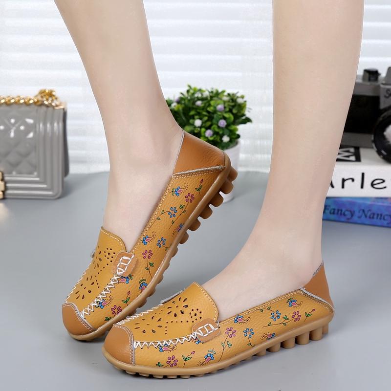 2020 Fashion women outdoor soft non-slip sneakers casual flat doll shoes