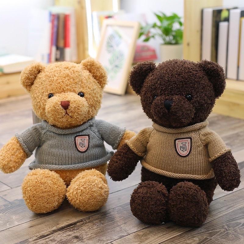 Gấu Bông Teddy Head Tales Lông Xù - Gấu Bông Mina