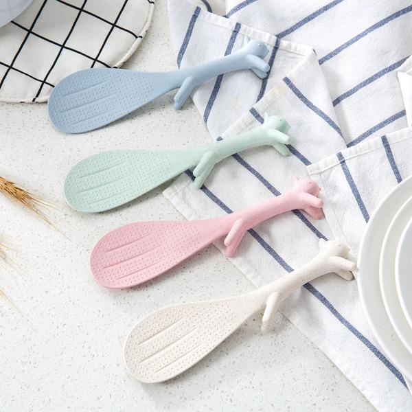 Combo 3 muỗng xới cơm, muôi xới cơm hình con sóc GD09-MXC-3
