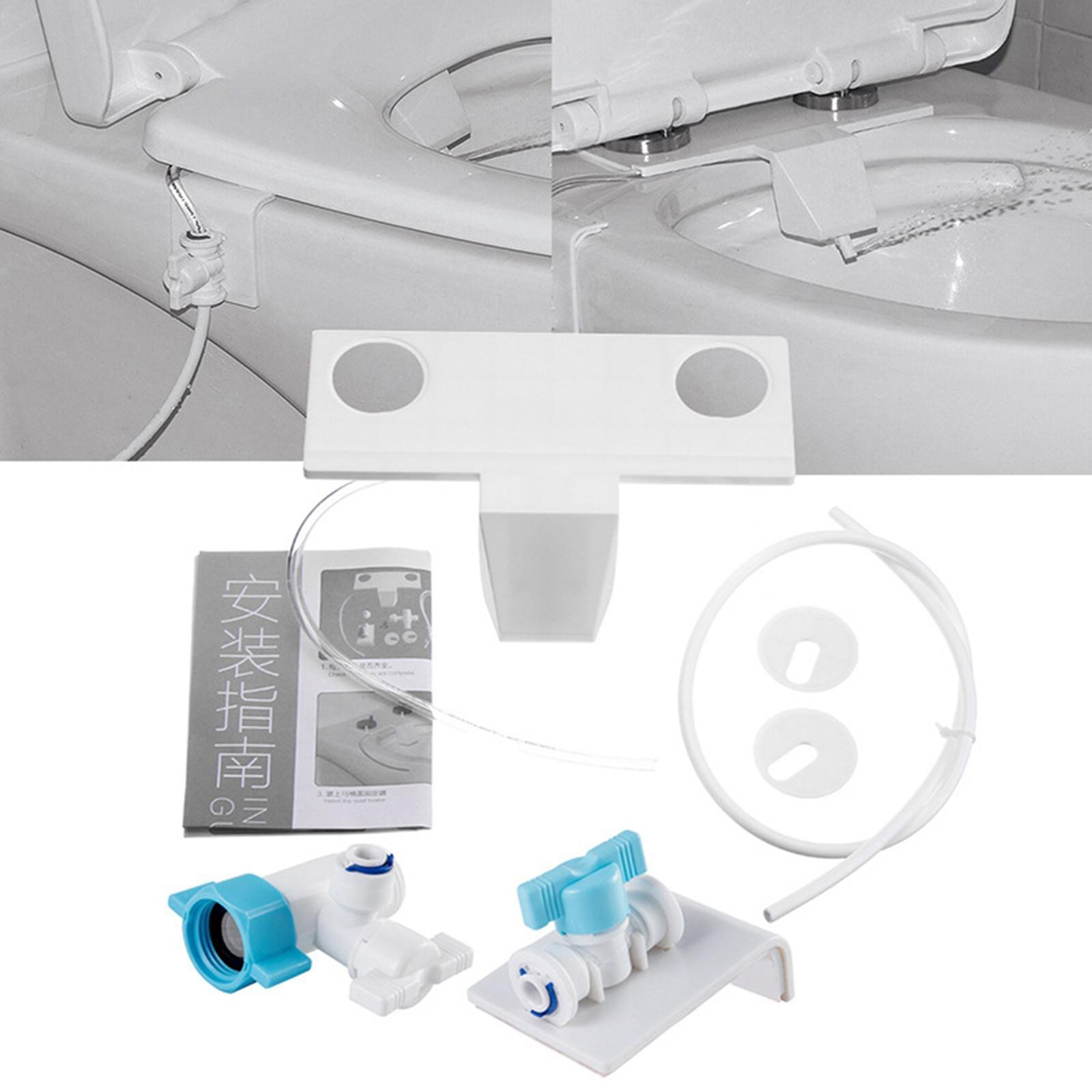 Universal Bidet Attachment for Toilet with Nozzle for Household