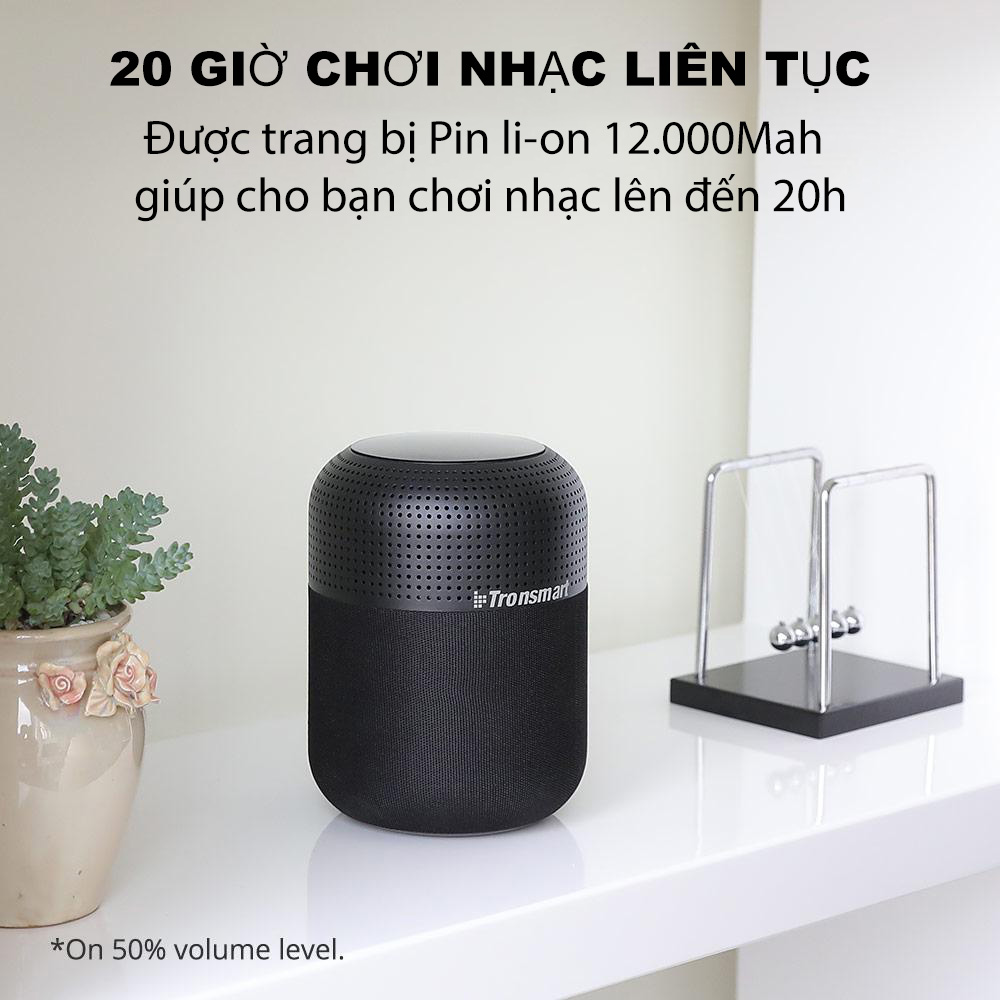 Loa Bluetooth Tronsmart Element T6 Max, Loa Di Động Công Suất 60W - Hàng Chính Hãng