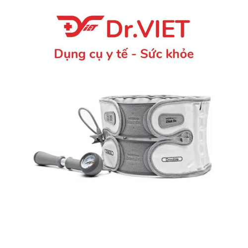 Đai Lưng Hơi Kéo Giãn Cột Sống Lưng Disk Dr WG50 G2 - Đai Lưng Hơi Hỗ trợ Thoát Vị Đĩa Đệm, Thoái Hoá Đốt Sống Lưng, Cột Sống Lưng