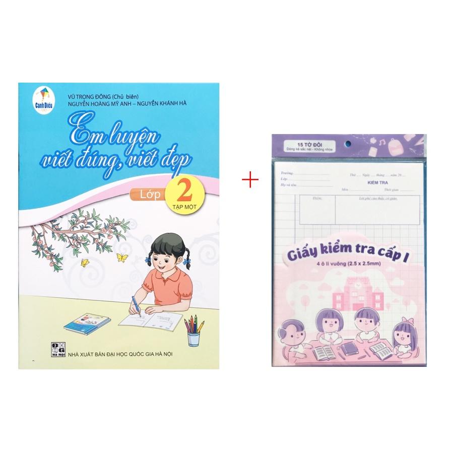 Sách - Em luyện viết đúng, viết đẹp lớp 2 - Tập 1