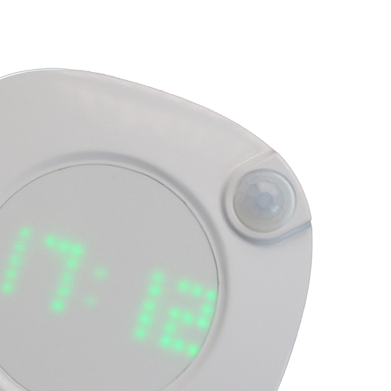 Motion Sensor Led Night Light Backlight Wall Clock