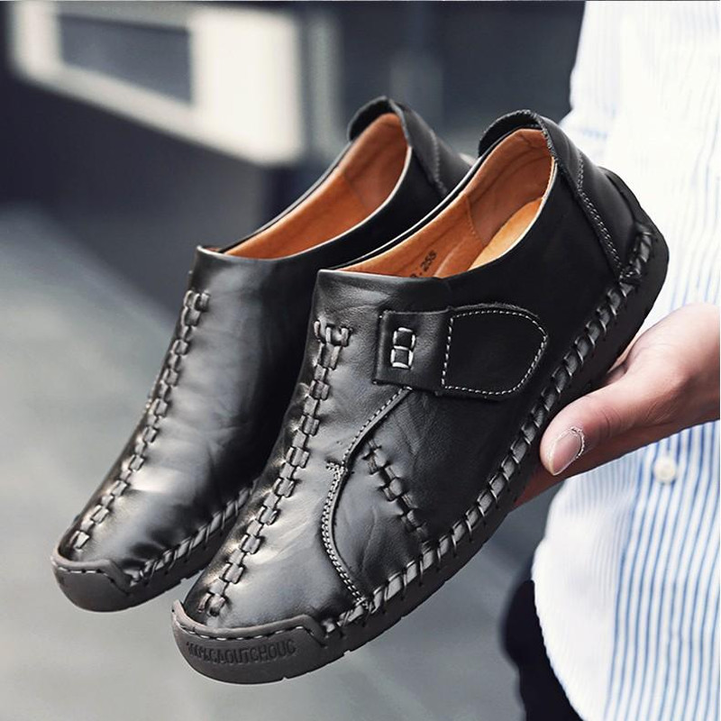 Men's Handmade Loafer Lather Light slip on Casual Shoes