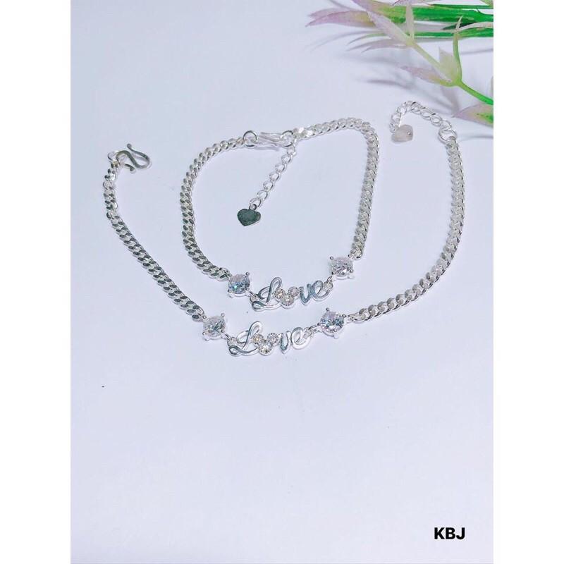 LẮC TAY BẠC TA CHỮ LOVE