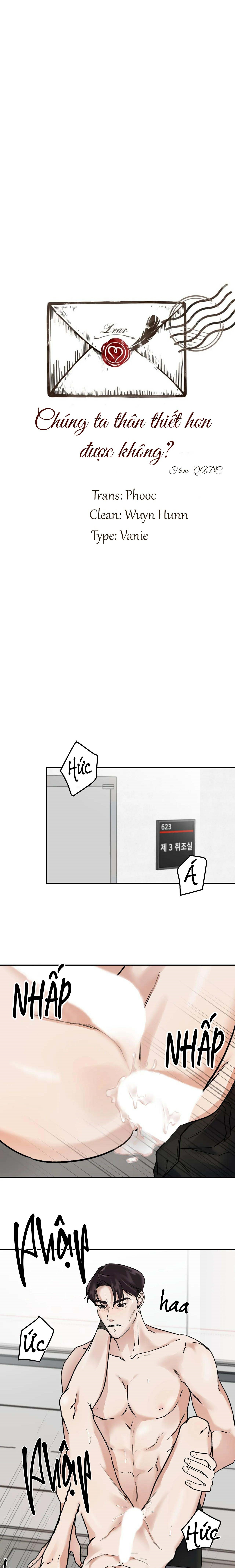 chúng ta thân thiết hơn được không? chapter 3 2