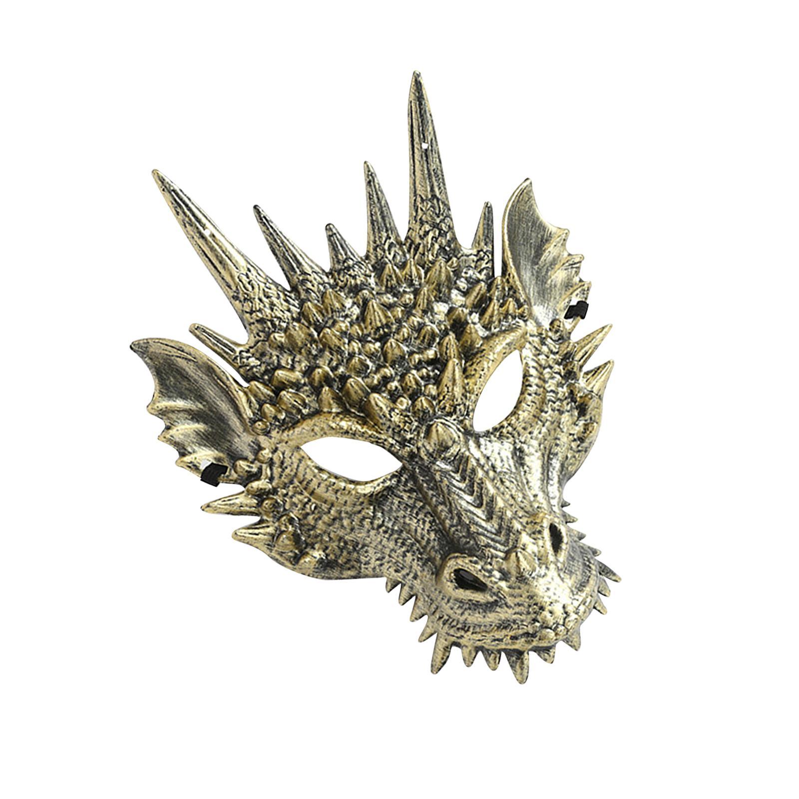 3D Dragon Animal Headdress , Novelty Full Head Cover, Dragon Head , Halloween Masquerade for Shows, Festival, Cosplay Halloween