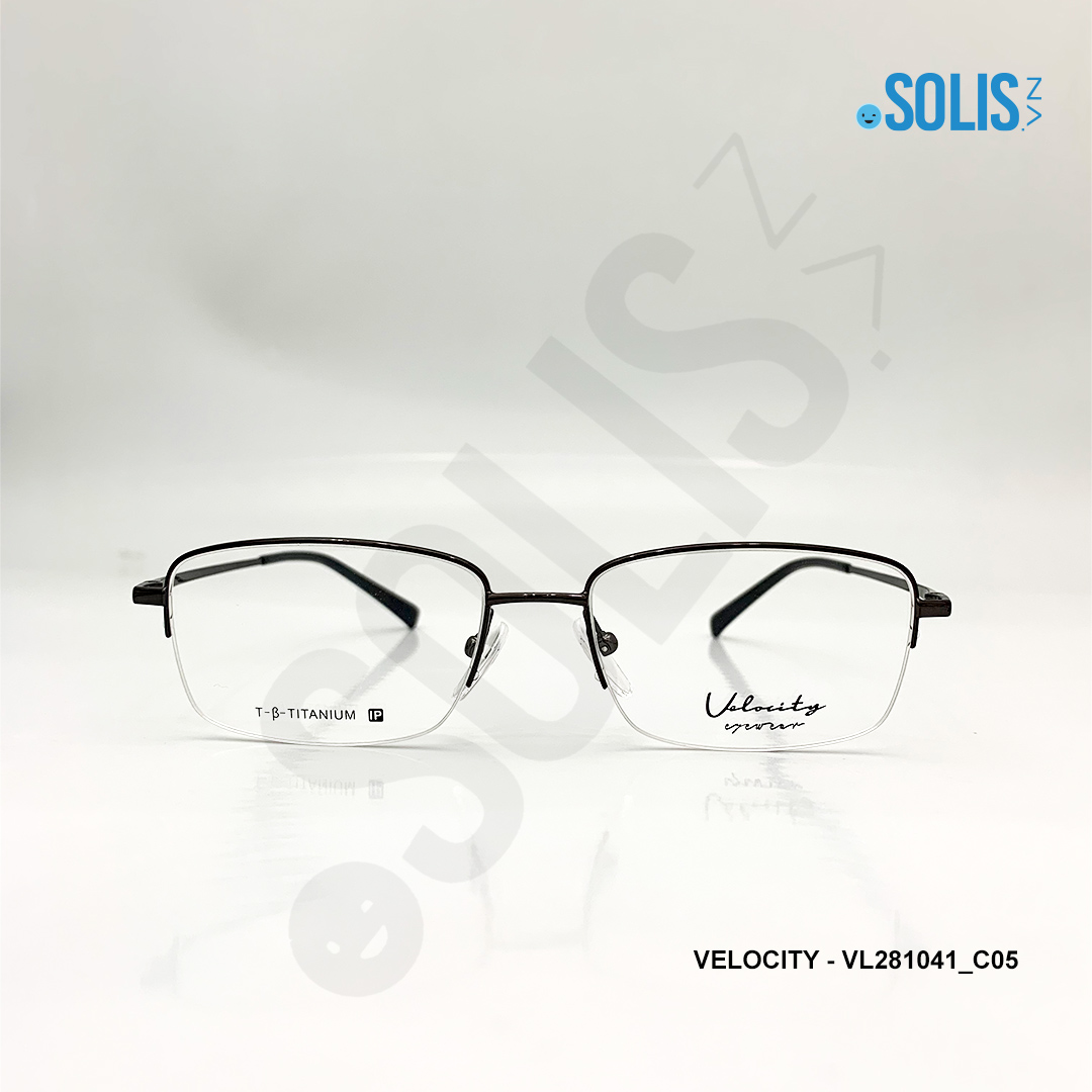Gọng kính KL hiệu Velocity VL281041 - KÍNH TITAN HIỆU VELOCITY VL281041 KÍCH THƯỚC