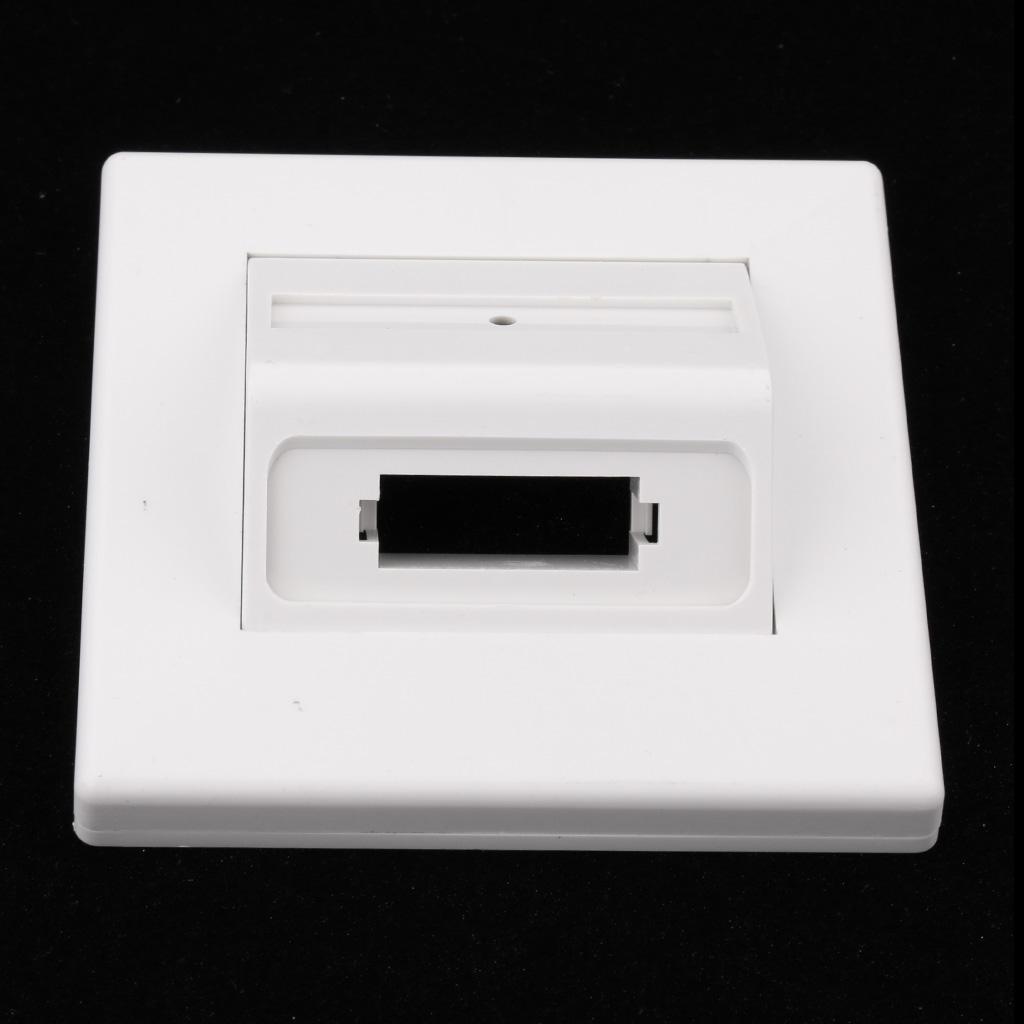 Long Sockets SC/LC Fiber Patch Cord Splice Tray Fiber Optic Wall Plate Panel