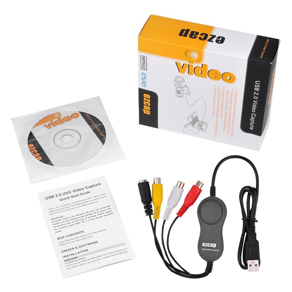 Video Card, Digital Converter Express USB 2.0 to Video Grabber