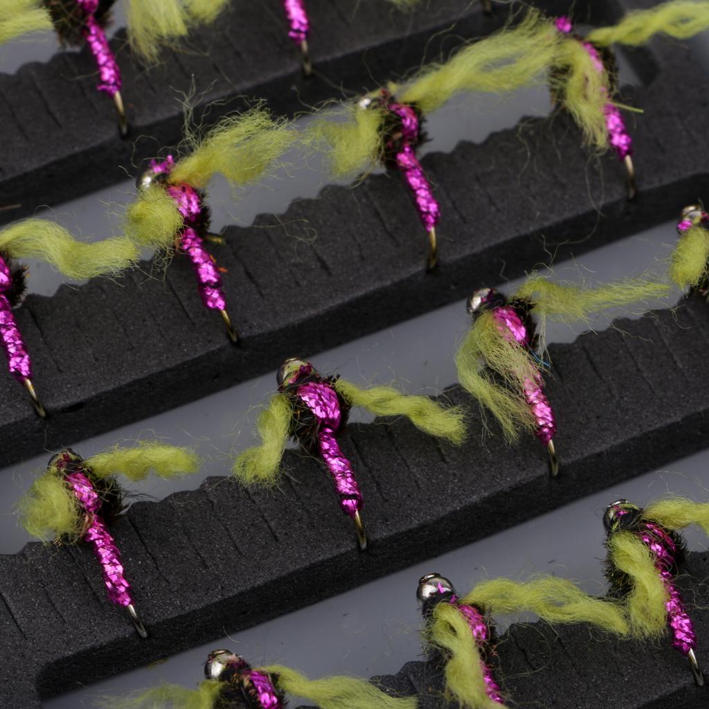40Pcs/Box Assortment Fly Fishing Flies Simulation Insects Dry Flies