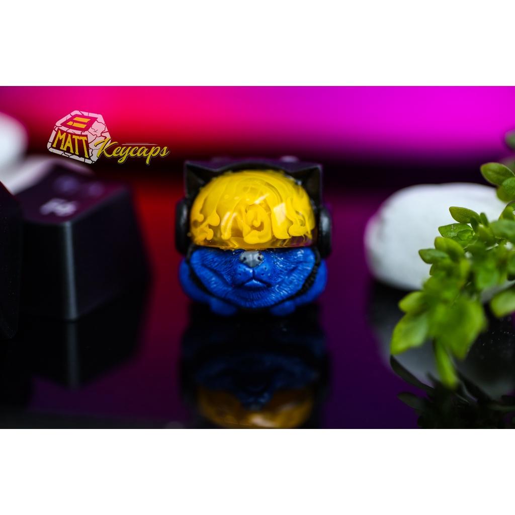 Sirius Keycaps - Vàng Xanh - Artisan Keycaps - Nút bàn phím cơ