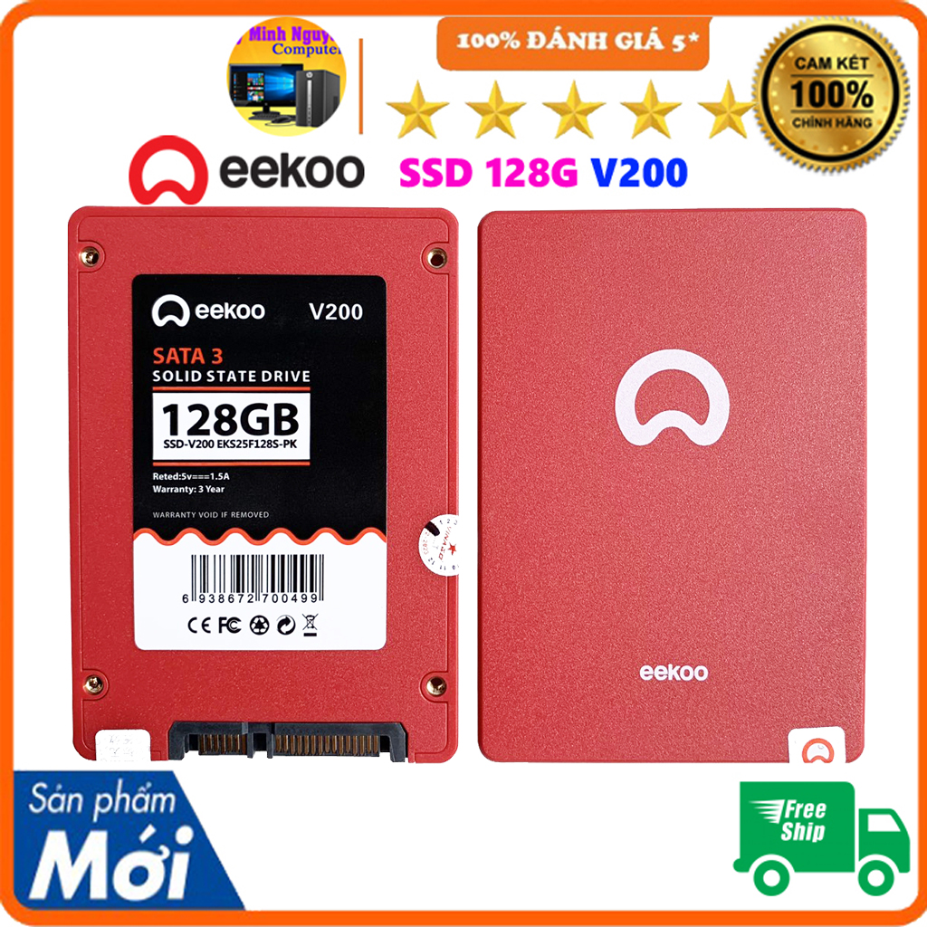 Ổ ssd 128gb V100 eekoo 2.5in sata 3 - Hàng chính hãng Vinago