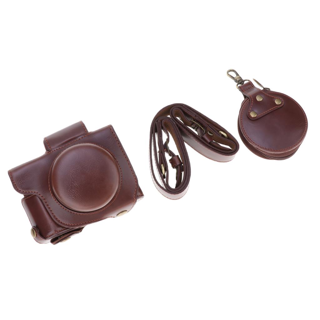 PU Leather Camera Case Protective Cover for  G1 X Mark III