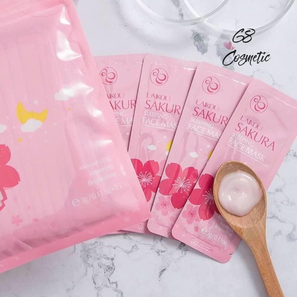 COMBO 15 GÓI MẶT NẠ SAKURA  SLEEPING FACE MASK