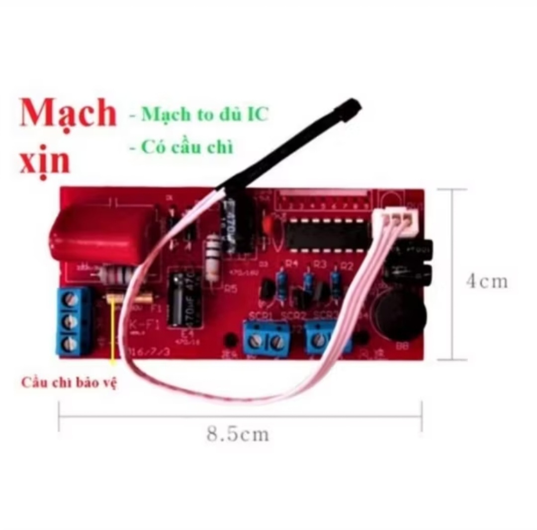 BỘ ĐIỀU KHIỂN BẬT TẮT QUẠT TỪ XA THÔNG MINH MẪU MỚI CHẤT LƯỢNG CHO MỌI GIA ĐÌNH