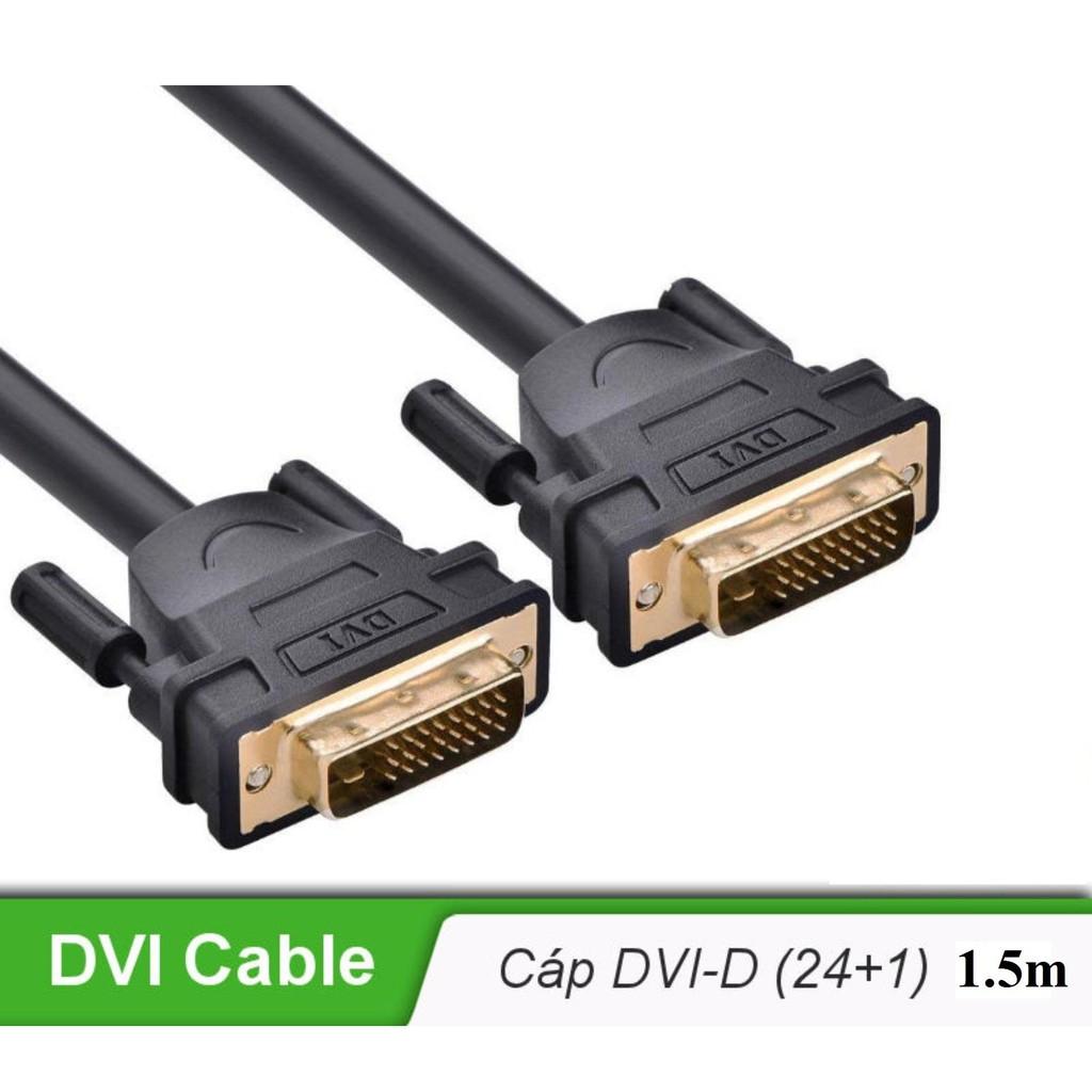 Dây Cáp 2 Đầu DVI 1.5m (24+1) Đen