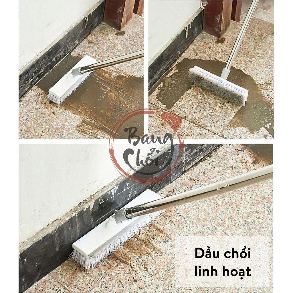 Chổi quét nước cán dài Pulito gạt nước 2 đầu xoay 180 độ 5A69