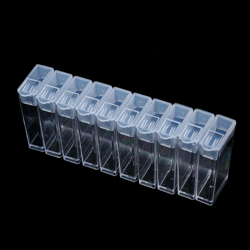 Hộp lưu trữ hạt trang sức trong suốt
