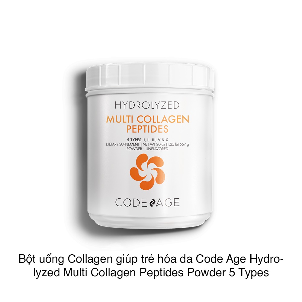 Bột Collagen Tổng Hợp Giúp Trẻ Hóa Da CodeAge Hydrolyzed Multi Protein Powder 567g