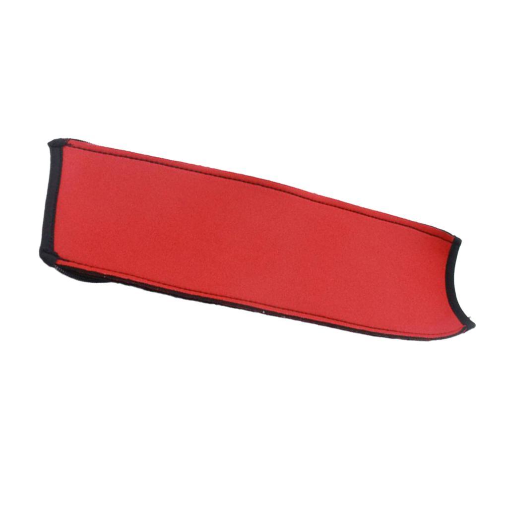Soft Headband Replacement Cushion Pad Cover Protector for Headphones red