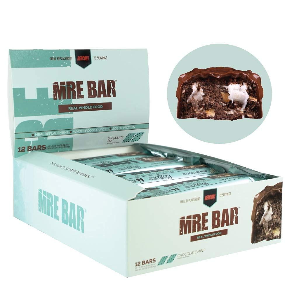 Bánh Bar Ăn Kiêng Bổ Sung Protein Thay Thế Bữa Ăn Phụ Redcon1 Mre Bar (1 Thanh Lẻ) protein Bar