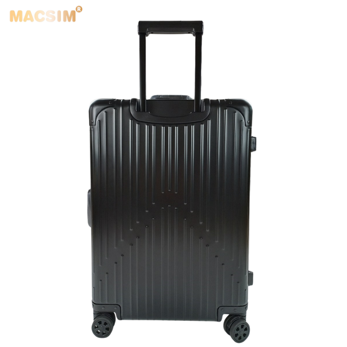 Vali hợp kim nhôm nguyên khối MS1104 Macsim cao cấp màu Rose,màu bạc,màu đen,màu ti-gold cỡ 26inches