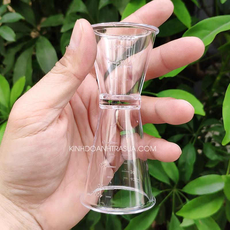 Jigger Nhựa 2 Đầu 40/20 - Chung Đong Định Lượng 40/20