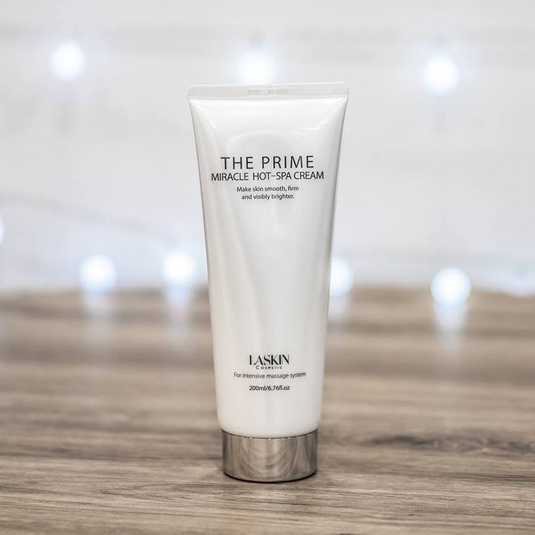 Kem tan mỡ The Prime Miracle Hot-Spa Cream Laskin Hàn Quốc + tặng kèm Đai siết eo cao cấp