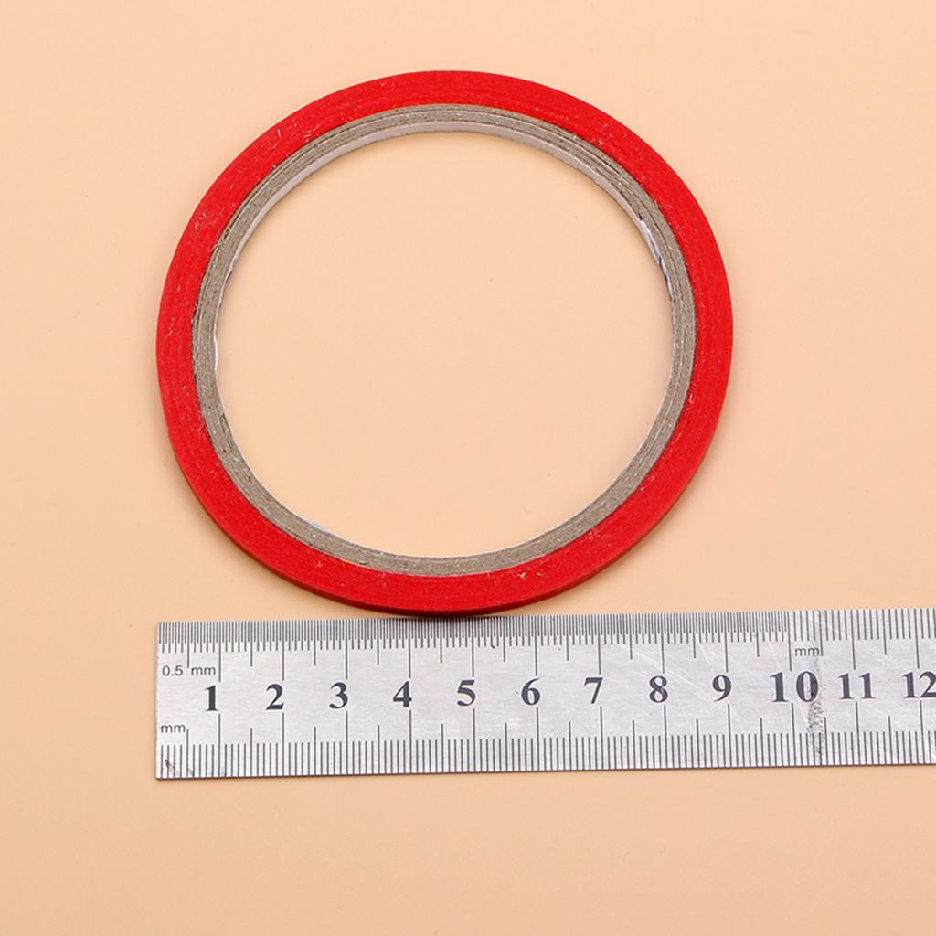 10Pcs Thin Draping Tape Marking Pattern Masking Tape Self-Adhesive Gridding Tape