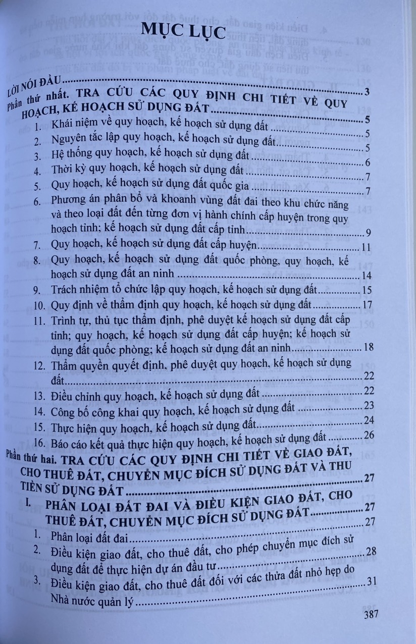 Tra cứu các quy định chi tiết và hướng dẫn thi hành Luật đất đai ( áp dụng từ ngày 20/5/2023 )