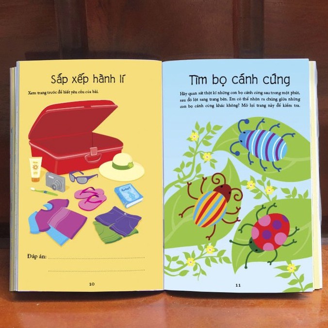 Sách - Combo 4 cuốn phát triển tư duy cho bé
