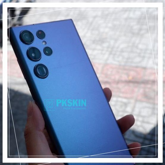 Miếng dán skin full lưng viền chuyển màu dành cho samsung s22 ultral , oneplus 10 pro chất liệu Mỹ