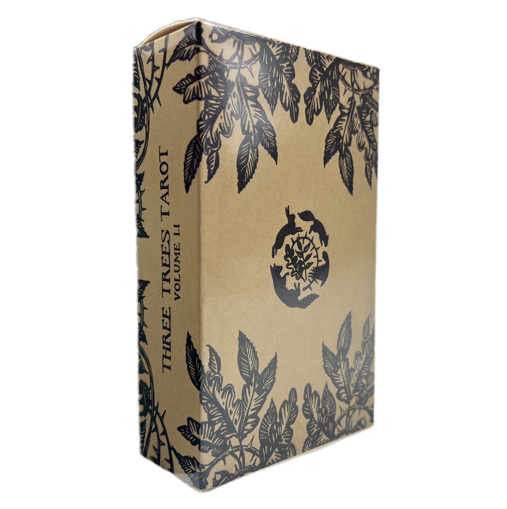 [Size Gốc] Bộ Bài Oak Ash Thorn Tarot 78 Lá Bài 7x12 Cm Đá Thanh Tẩy