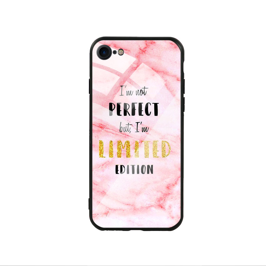 Ốp Lưng Kính Cường Lực cho điện thoại Iphone 7 / 8 - Quotes 01