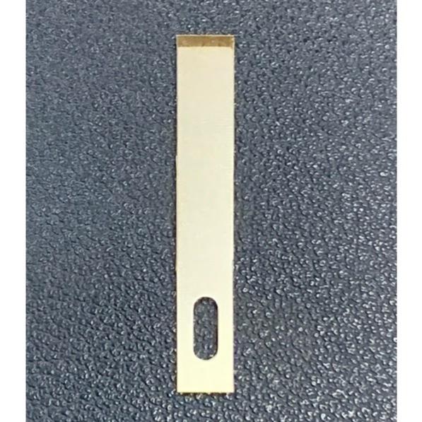 Lưỡi dao số 4 đầu bằng cạo keo, cậy lưng
