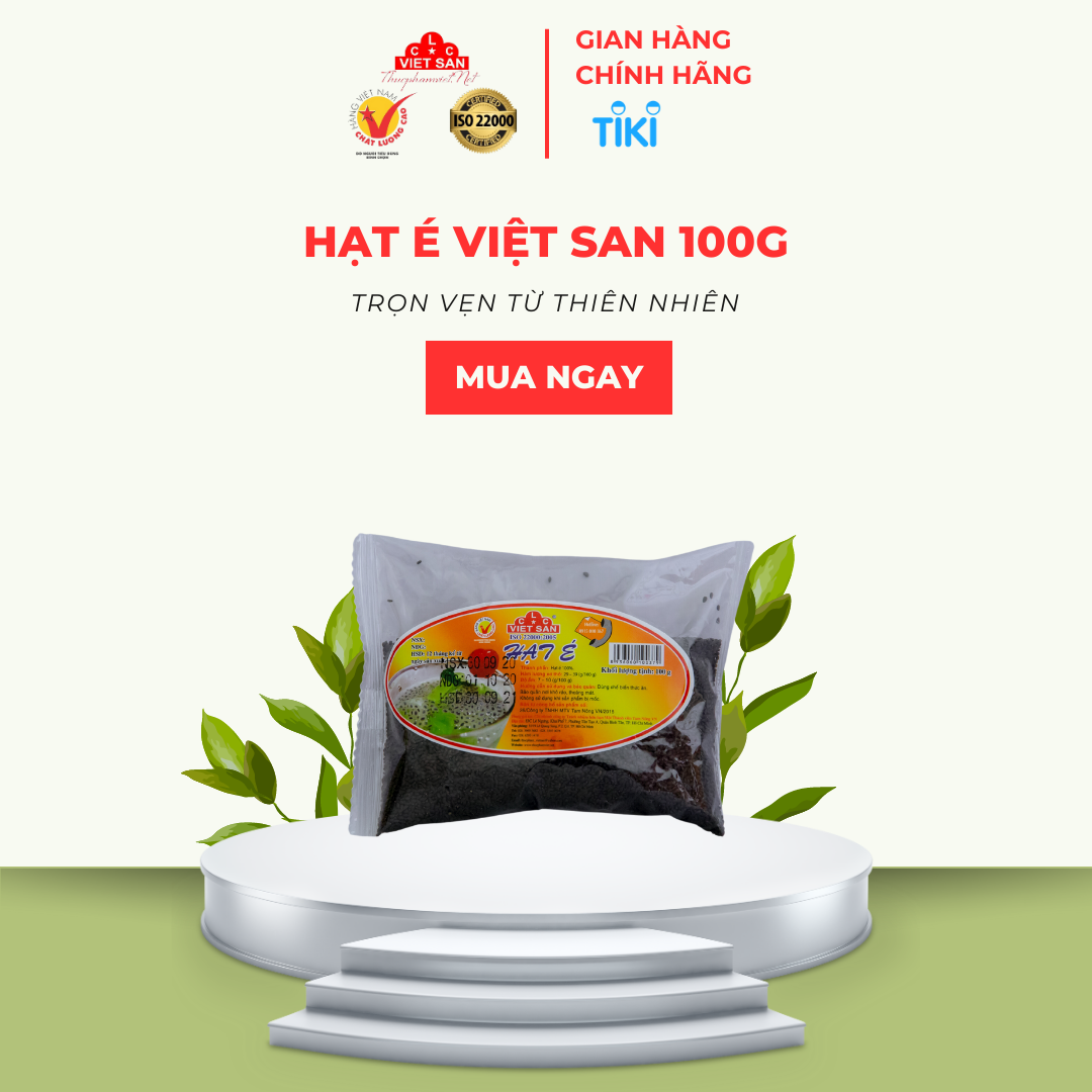 Hạt É Việt San Gói 100g