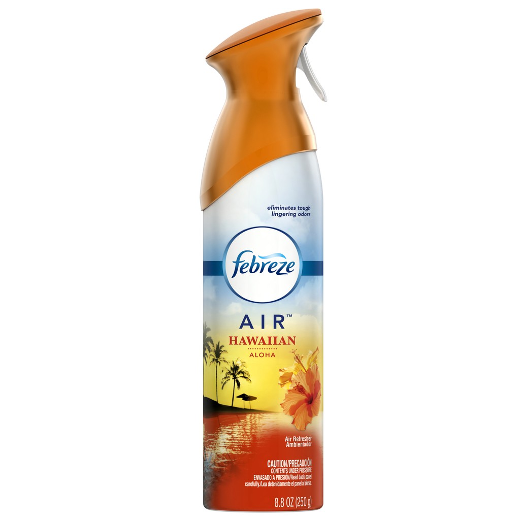 Xịt phòng khử mùi Febreze Air Hawaiian Aloha 250g (cam)