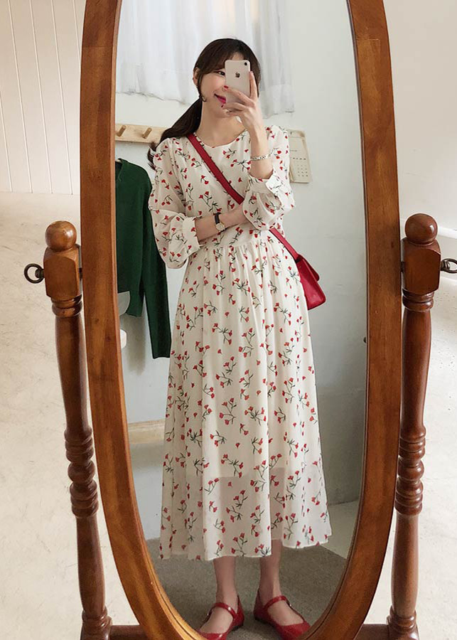 Váy hoa nhí vintage cổ tròn... - Ngọc Lan Store - Váy hoa nhí | Facebook