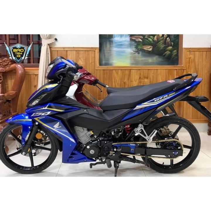 Tem rời dán xe winner 150 dán xe xanh