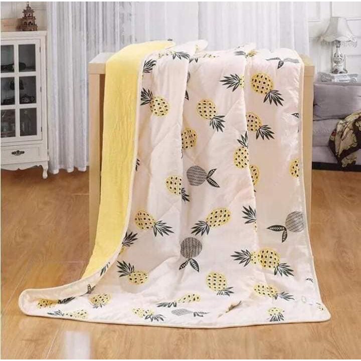 Chăn đũi cotton mùa hè cho bé (họa tiết ngẫu nhiên) - Tặng kèm 01 khuôn ép cơm, làm bánh hình siêu ngộ nghĩnh