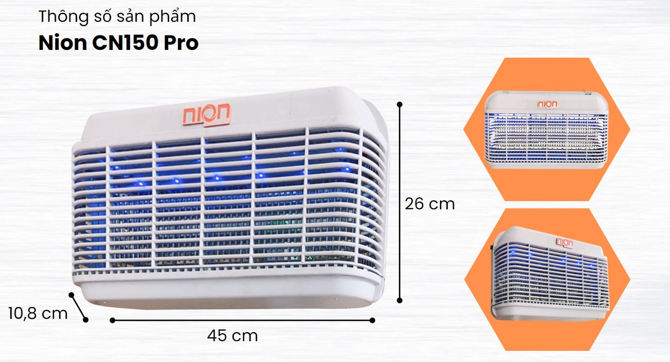 Đèn bắt muỗi Nion CN150 Pro - Hàng chính hãng