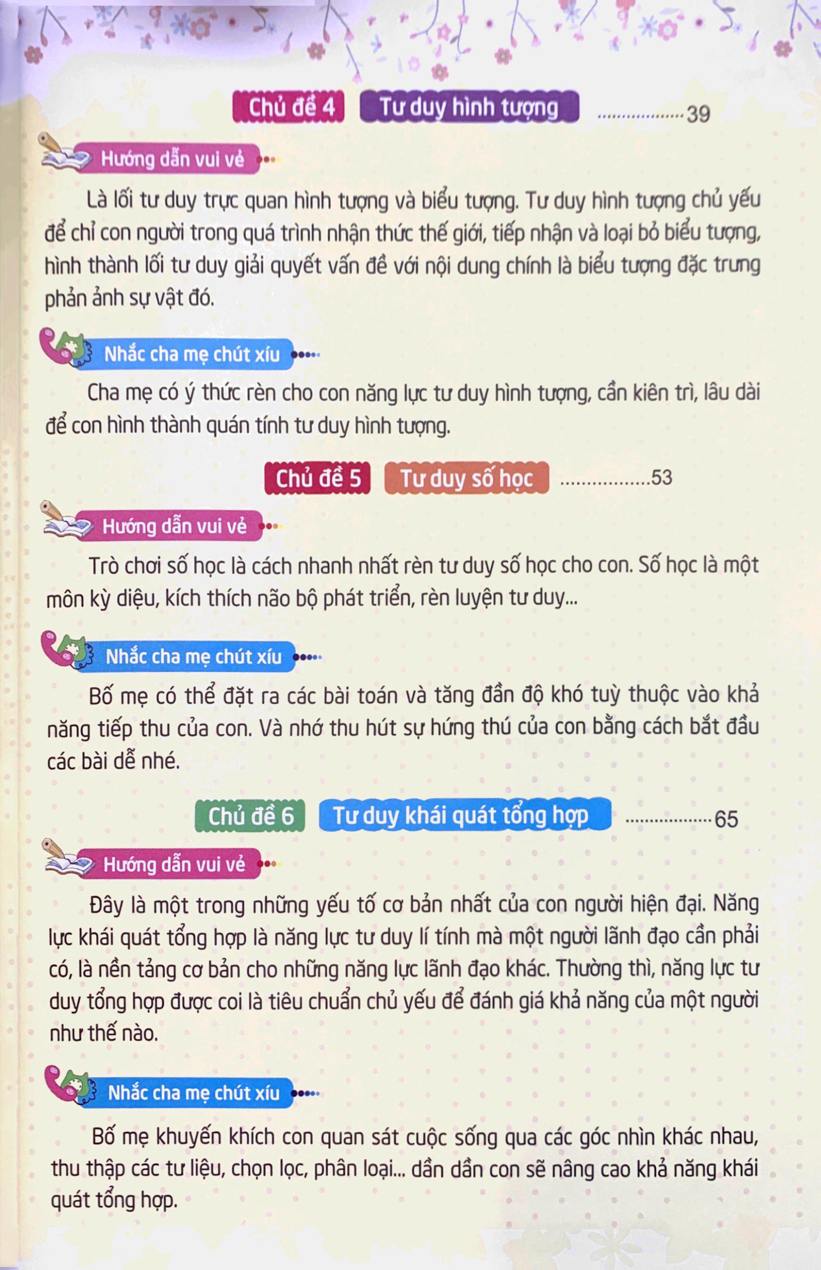 500 Trò Chơi Rèn Luyện IQ (4-10 Tuổi) - Khả Năng Tư Duy