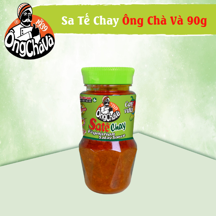 Sa Tế Chay Ông Chà Và 90g - Cay vừa ( Vegatarian Satay Sauce)