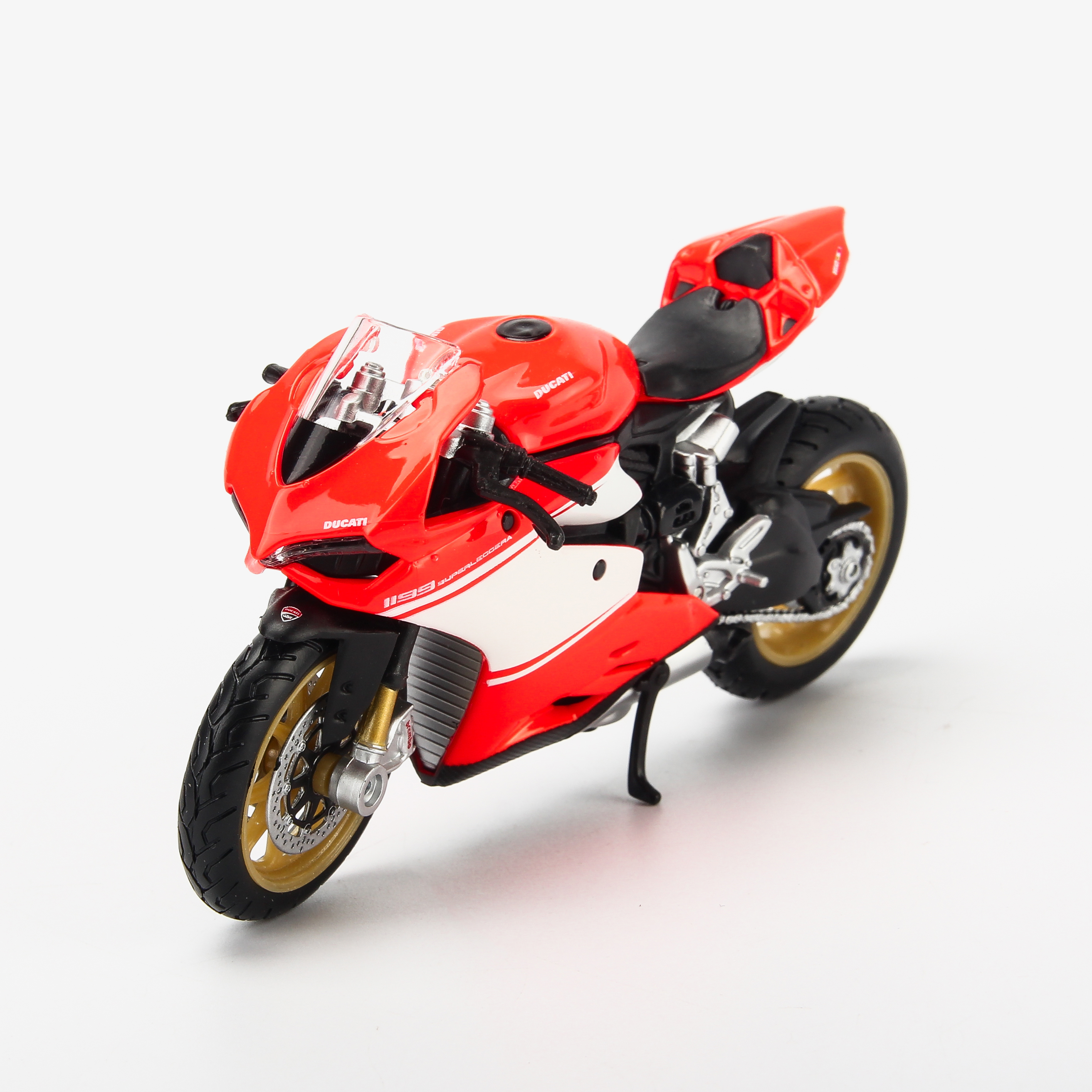 Mô hình xe mô tô Ducati 1199 Superleggra Fluorescent 1:18 Maisto  20-13100