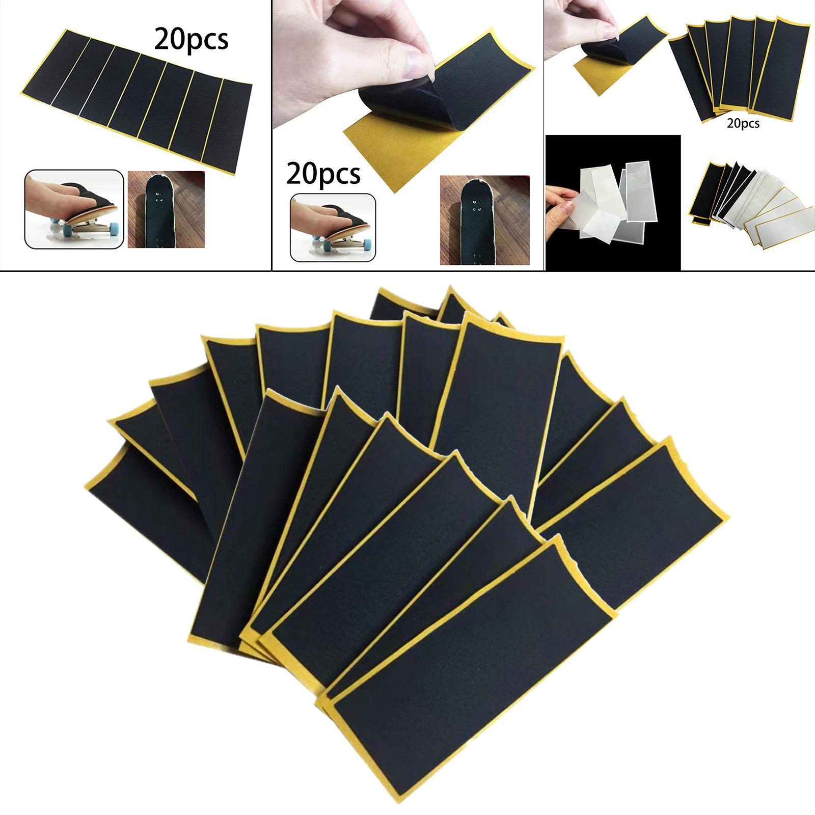 40x Fingerboard Tape Nonslip Comfortable Skateboard Supplies